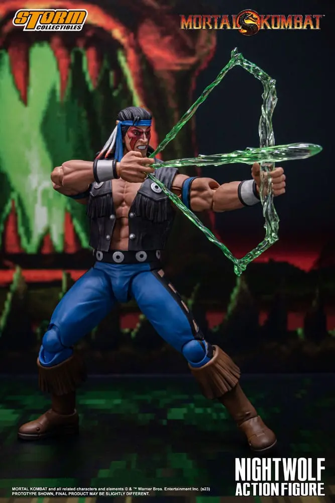 Akčná figúrka Mortal Kombat 1/12 Nightwolf 18 cm termékfotó