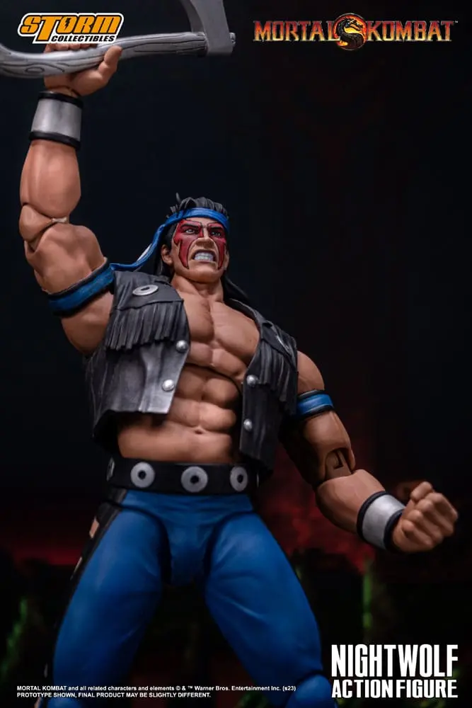 Akčná figúrka Mortal Kombat 1/12 Nightwolf 18 cm termékfotó