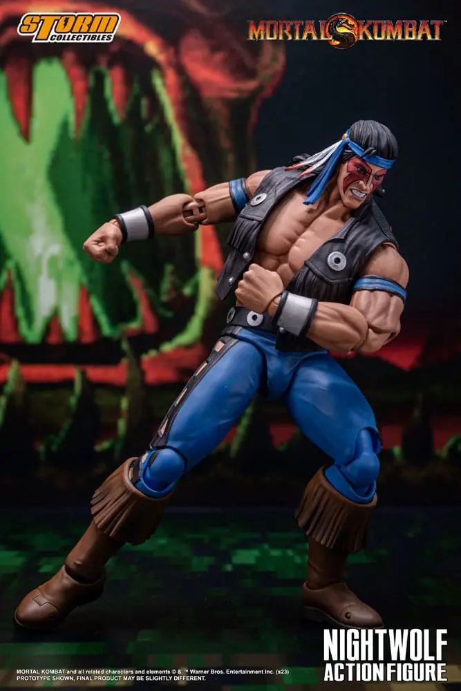 Akčná figúrka Mortal Kombat 1/12 Nightwolf 18 cm termékfotó