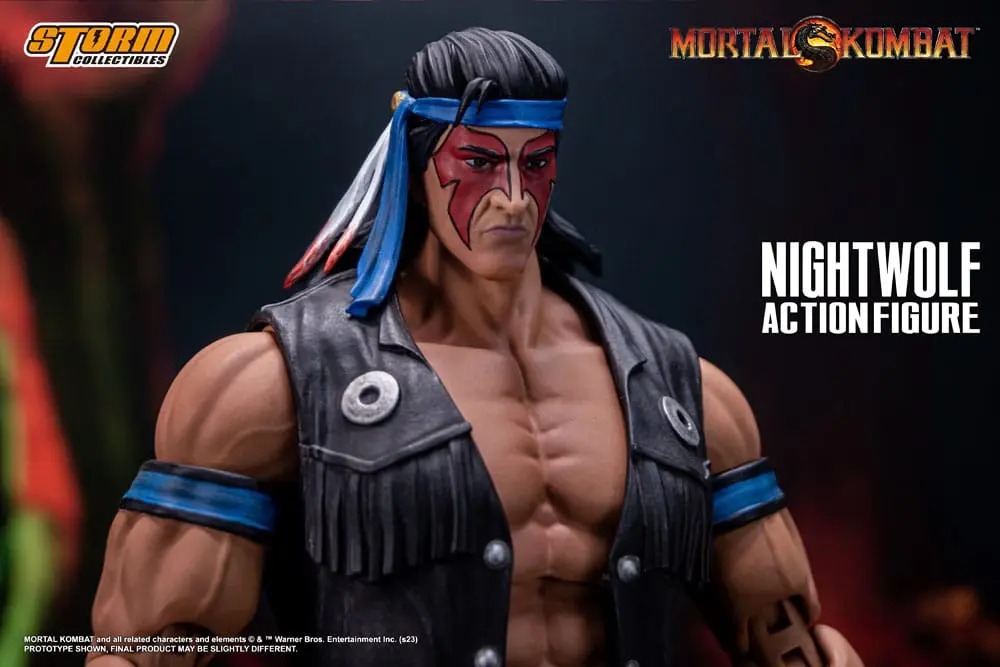 Akčná figúrka Mortal Kombat 1/12 Nightwolf 18 cm termékfotó