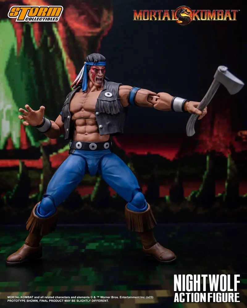 Akčná figúrka Mortal Kombat 1/12 Nightwolf 18 cm termékfotó