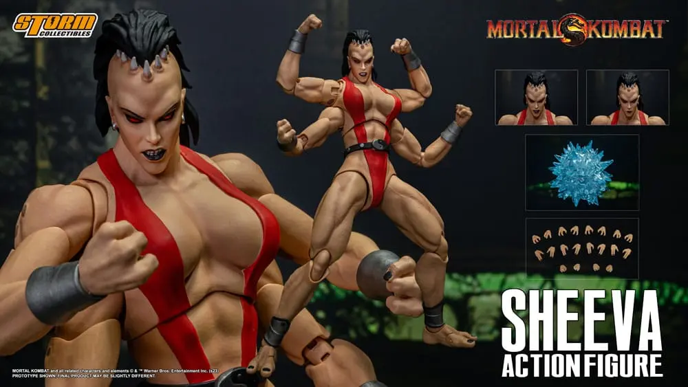 Mortal Kombat akčná figúrka 1/12 Sheeva 18 cm termékfotó