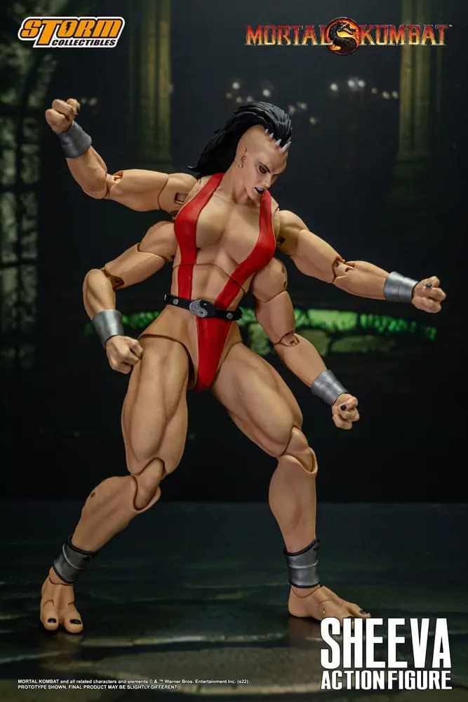 Mortal Kombat akčná figúrka 1/12 Sheeva 18 cm termékfotó