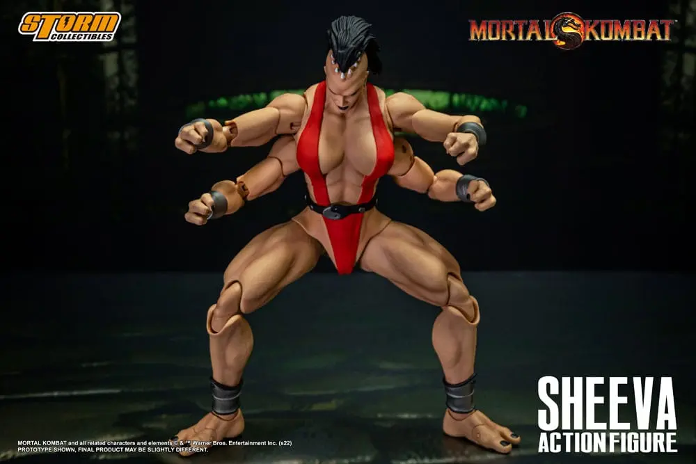 Mortal Kombat akčná figúrka 1/12 Sheeva 18 cm termékfotó