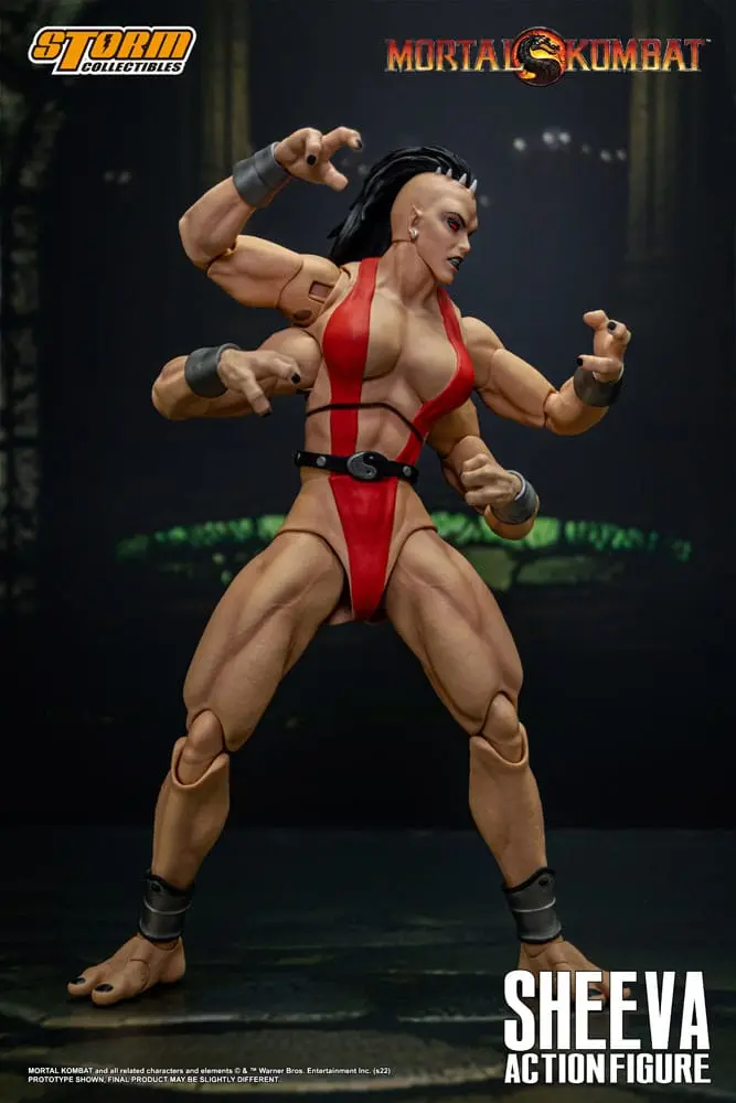 Mortal Kombat akčná figúrka 1/12 Sheeva 18 cm termékfotó