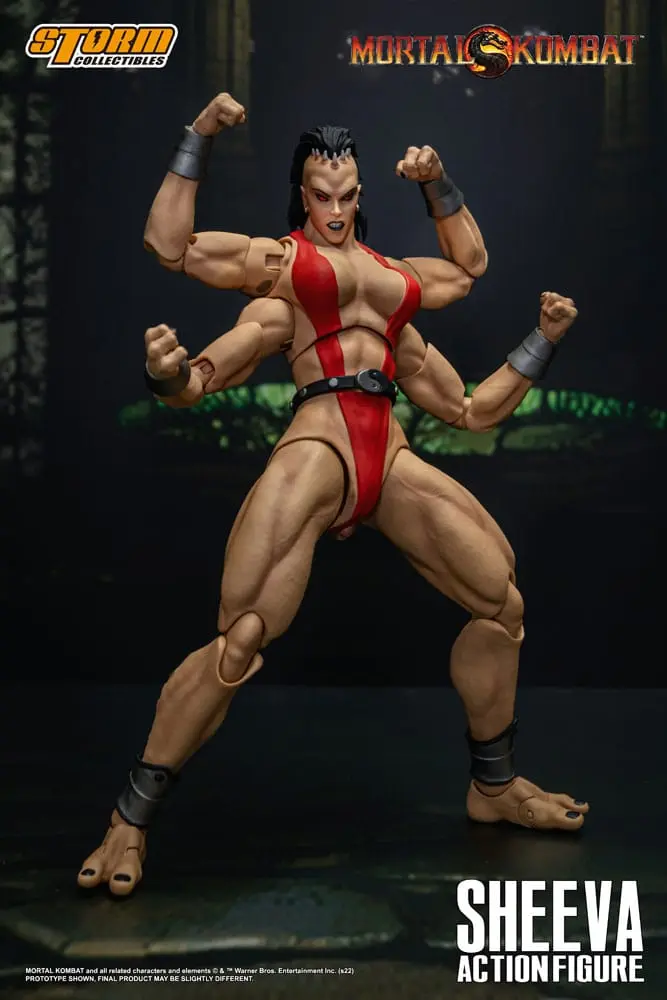 Mortal Kombat akčná figúrka 1/12 Sheeva 18 cm termékfotó