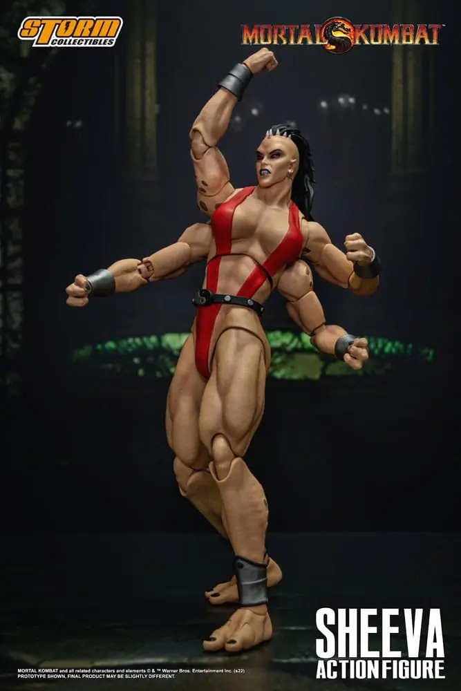 Mortal Kombat akčná figúrka 1/12 Sheeva 18 cm termékfotó