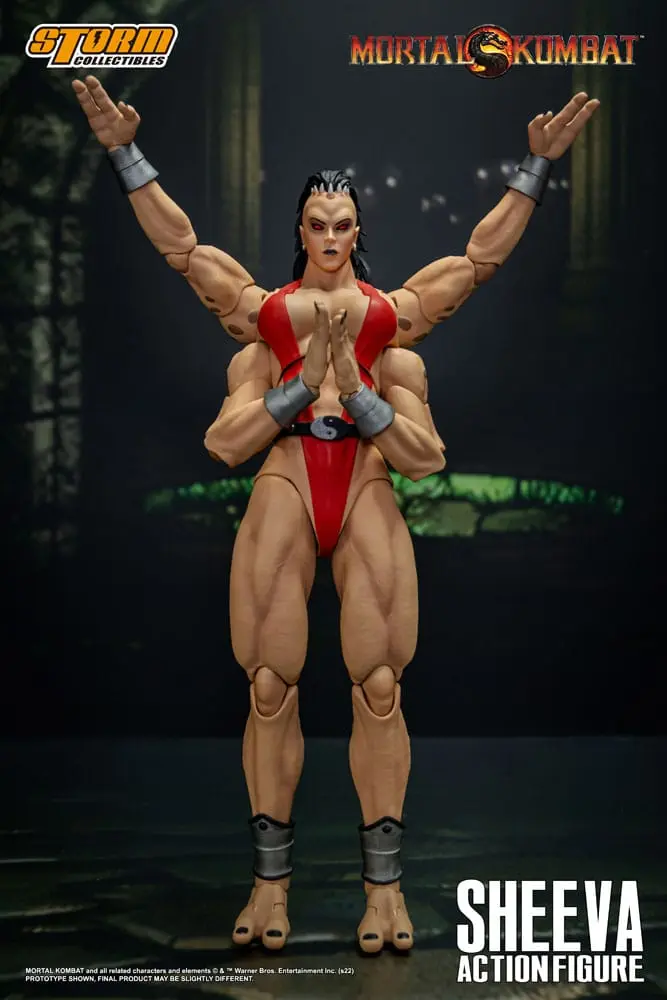 Mortal Kombat akčná figúrka 1/12 Sheeva 18 cm termékfotó