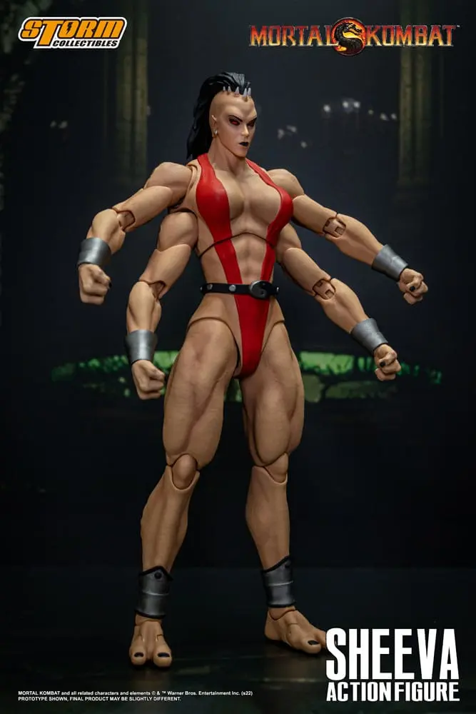 Mortal Kombat akčná figúrka 1/12 Sheeva 18 cm termékfotó