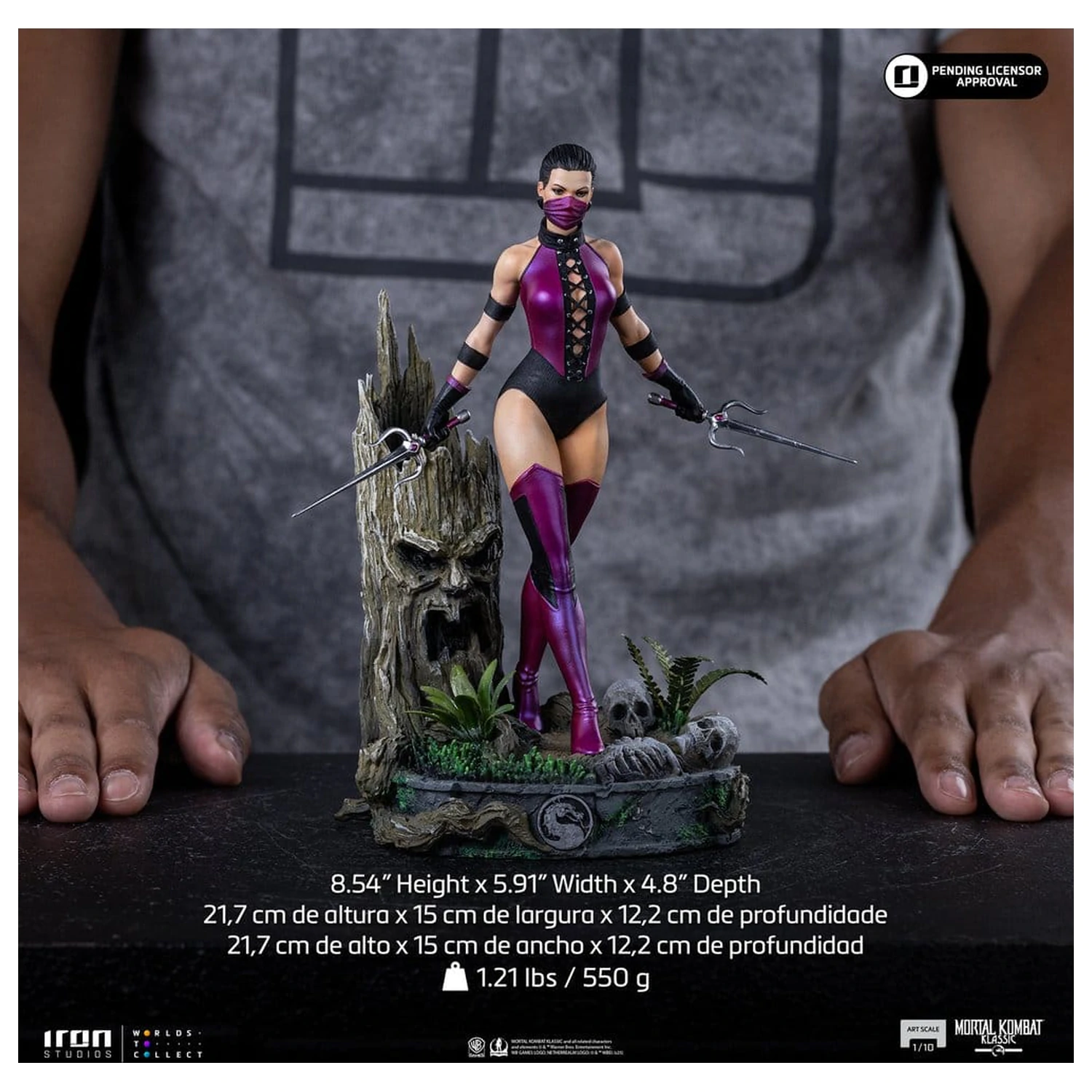 Mortal Kombat Art Scale Socha 1/10 Mileena 22 cm produktová fotografia