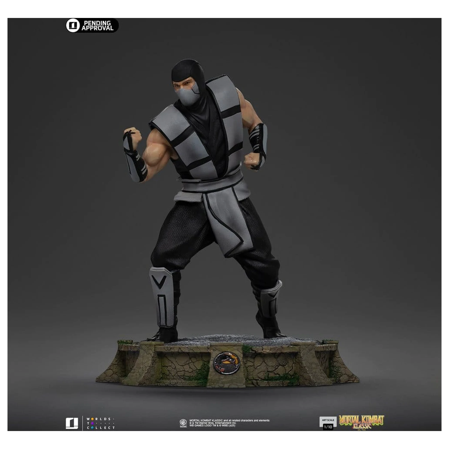 Mortal Kombat Art Scale Socha 1/10 Smoke 21 cm produktová fotografia