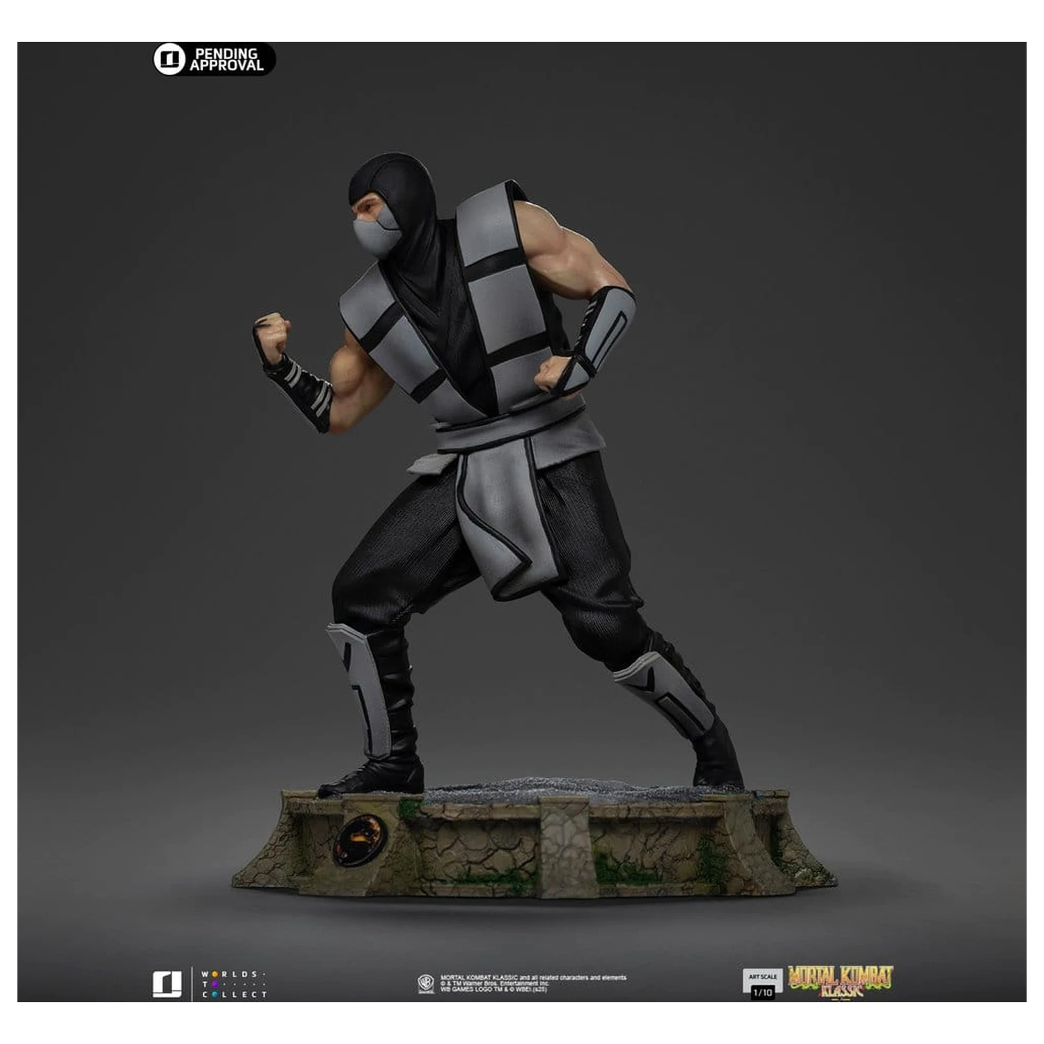 Mortal Kombat Art Scale Socha 1/10 Smoke 21 cm produktová fotografia