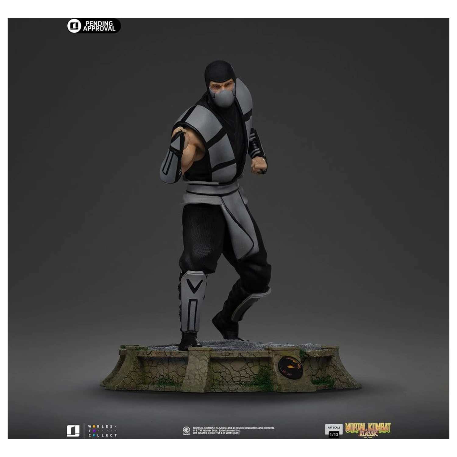 Mortal Kombat Art Scale Socha 1/10 Smoke 21 cm produktová fotografia