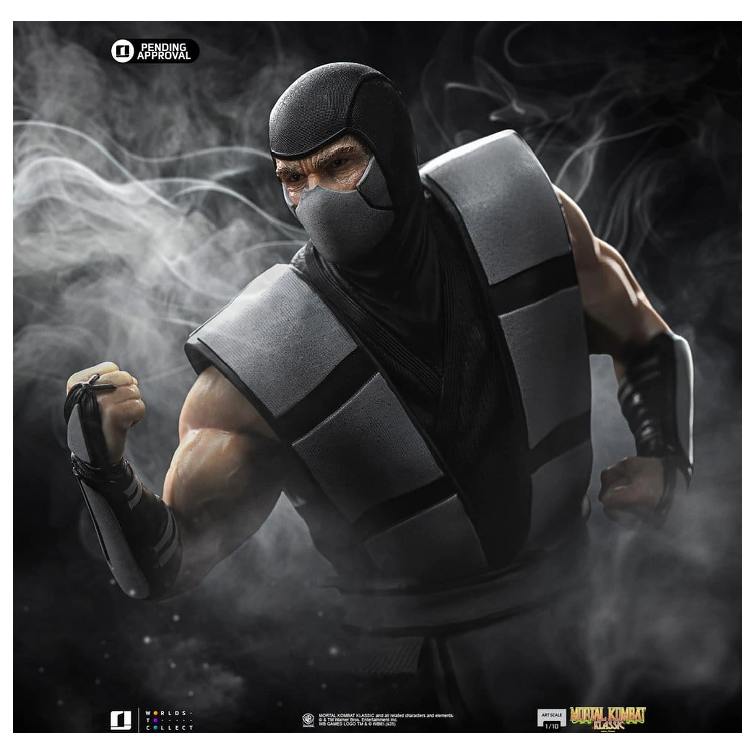 Mortal Kombat Art Scale Socha 1/10 Smoke 21 cm produktová fotografia