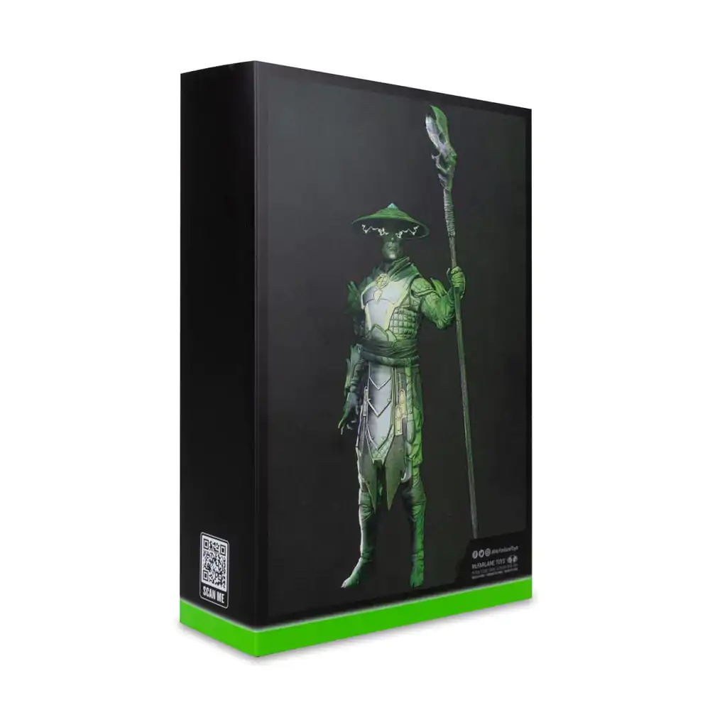 Akčná figúrka Mortal Kombat Glow in the Dark Edition Raiden (Gold Label) 18 cm produktová fotografia