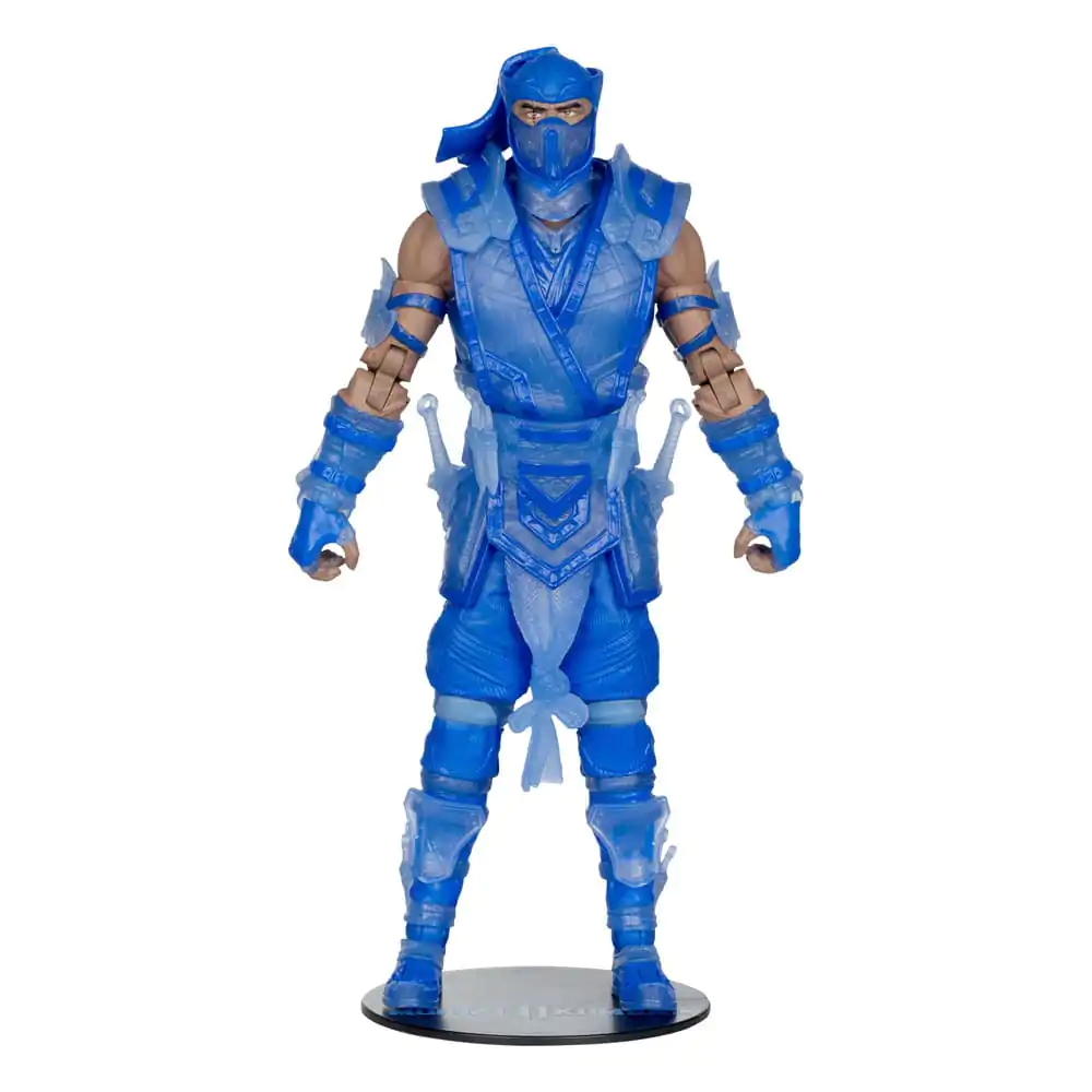 Mortal Kombat akčná figúrka Glow in the Dark Edition Sub-Zero (Gold Label) 18 cm produktová fotografia