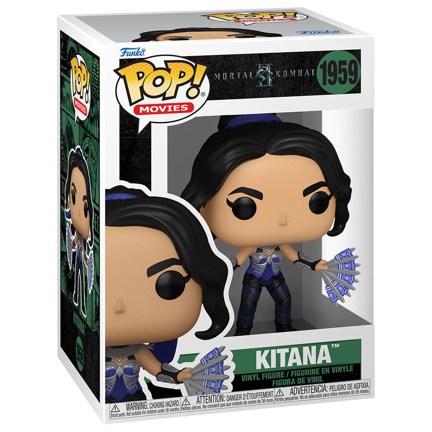 Mortal Kombat II (2026) Funko POP! Games Vinylová figúrka Kitana 9 cm produktová fotografia