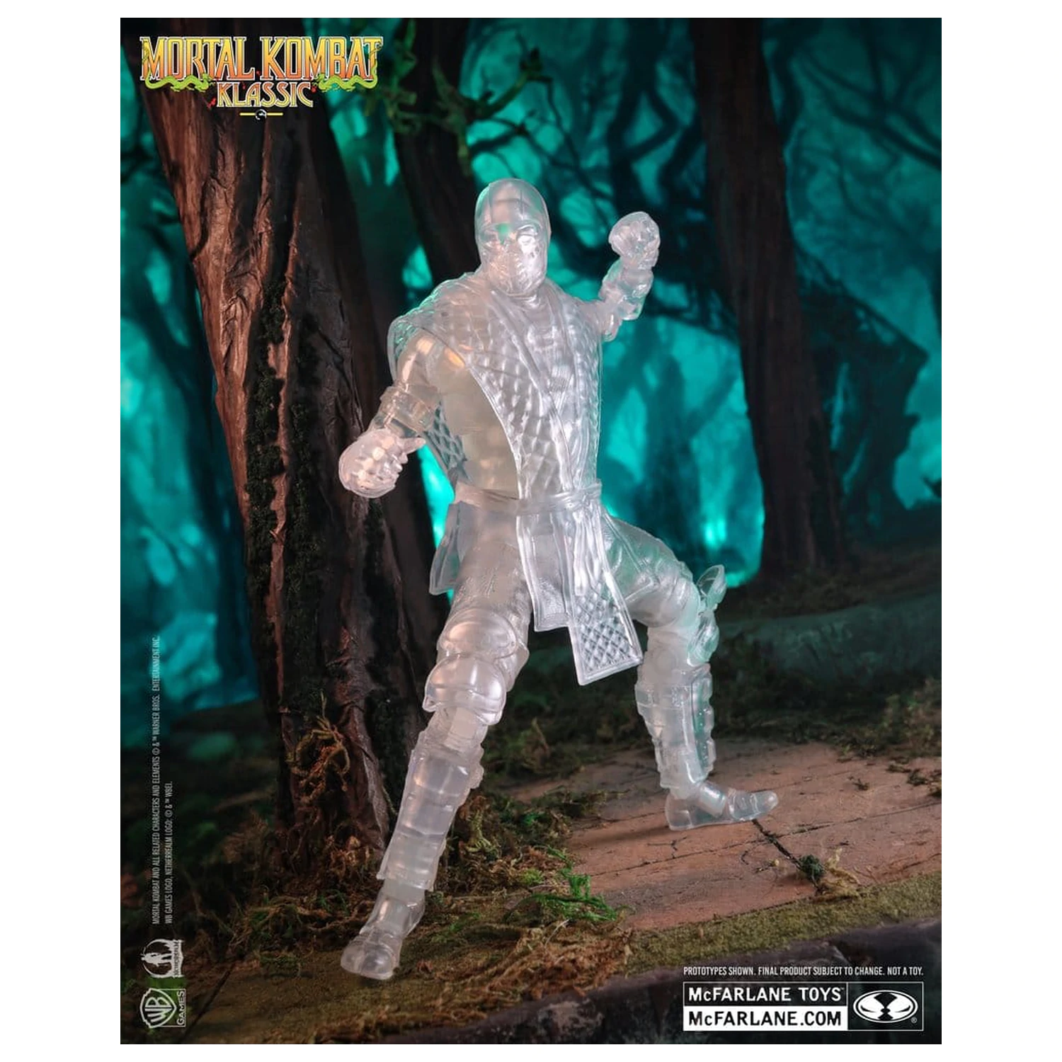 Mortal Kombat Klassic akčná figúrka Reptile (Invisible) 18 cm produktová fotografia