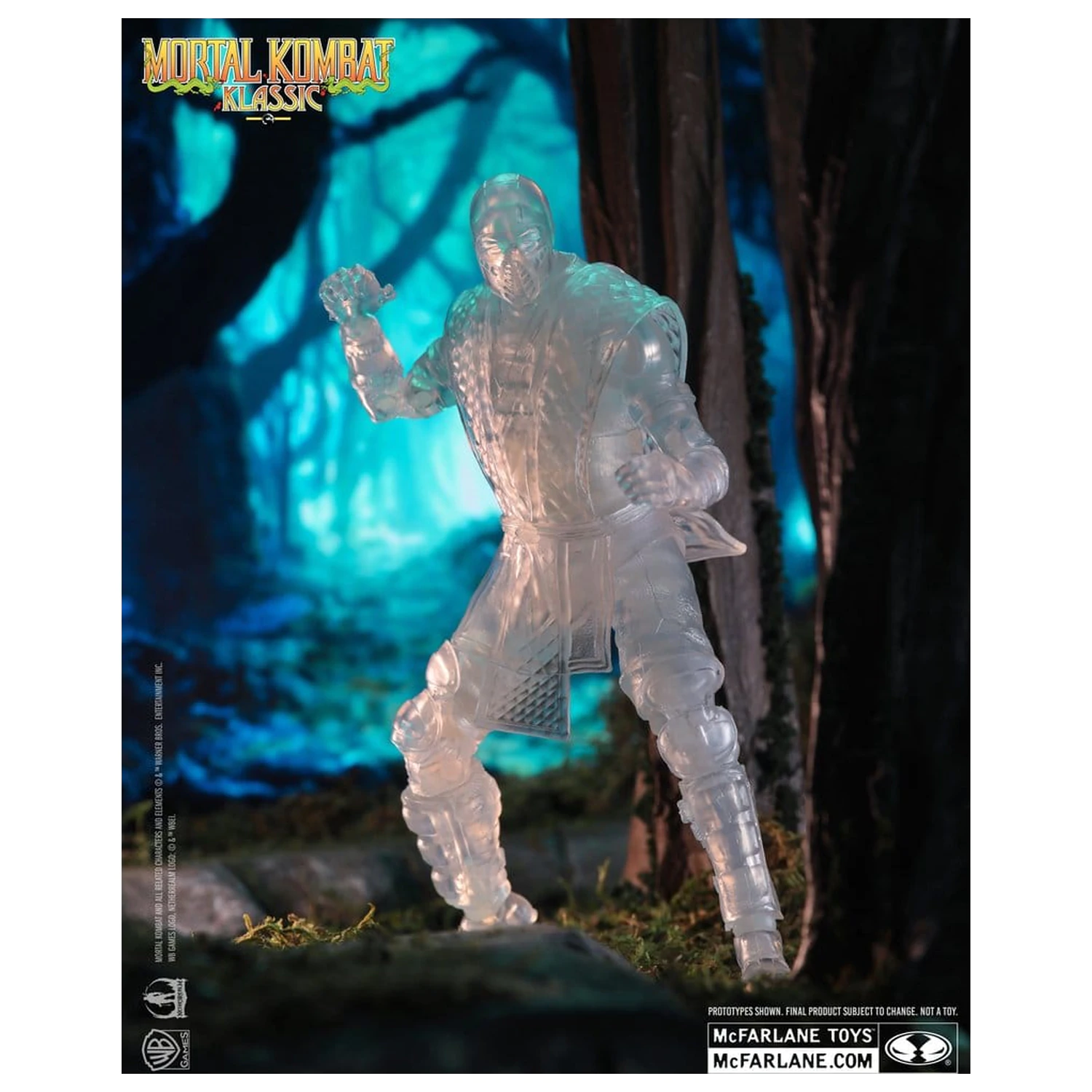 Mortal Kombat Klassic akčná figúrka Reptile (Invisible) 18 cm produktová fotografia