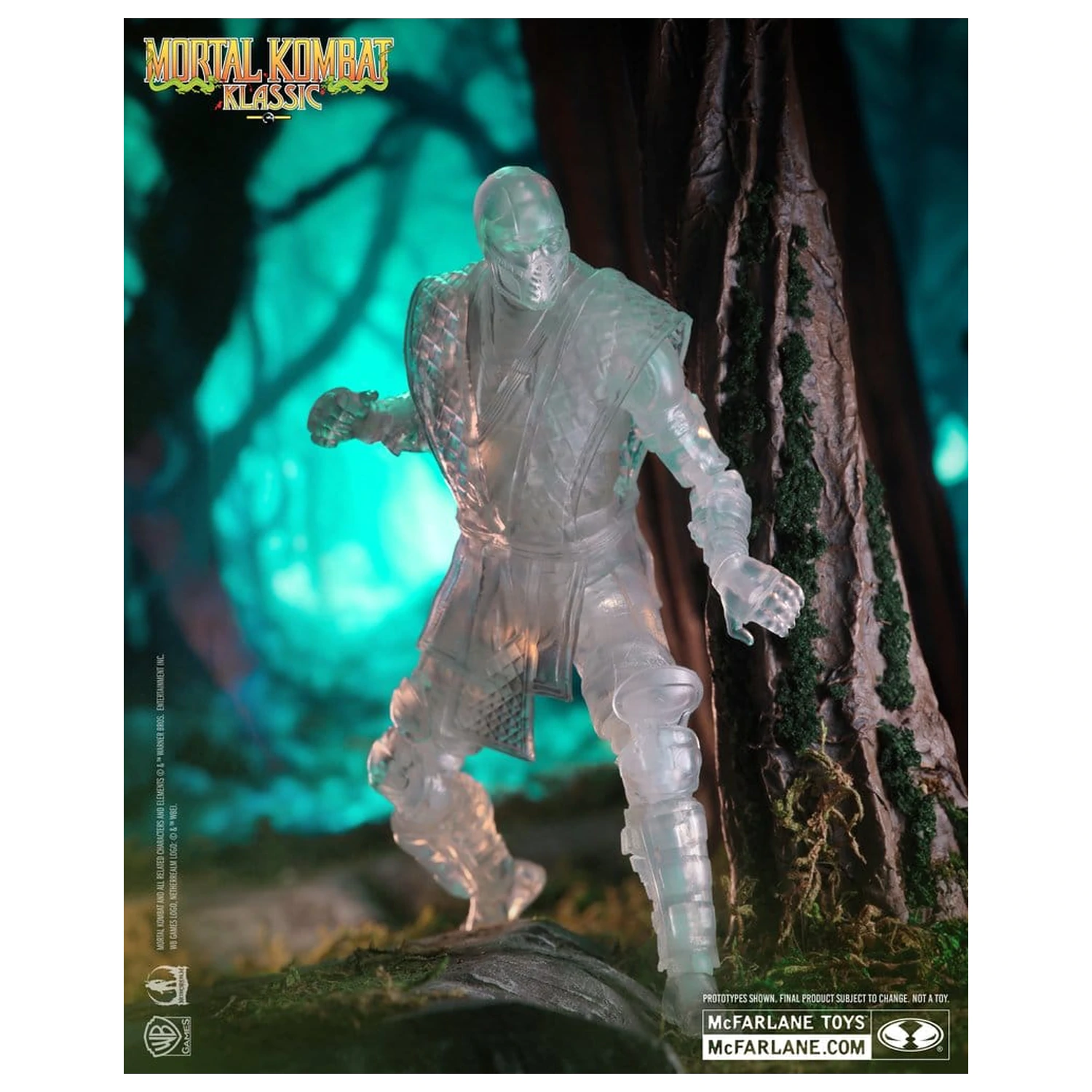 Mortal Kombat Klassic akčná figúrka Reptile (Invisible) 18 cm produktová fotografia
