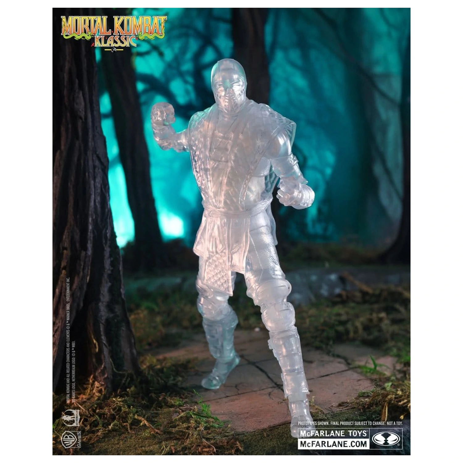 Mortal Kombat Klassic akčná figúrka Reptile (Invisible) 18 cm produktová fotografia