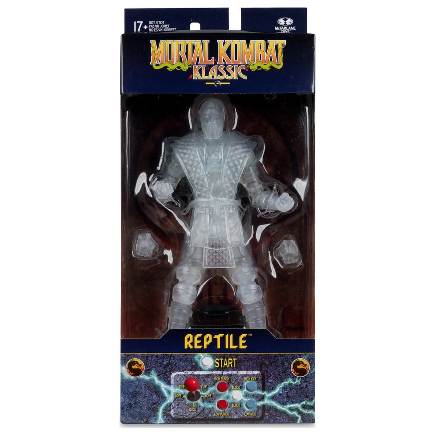Mortal Kombat Klassic akčná figúrka Reptile (Invisible) 18 cm produktová fotografia