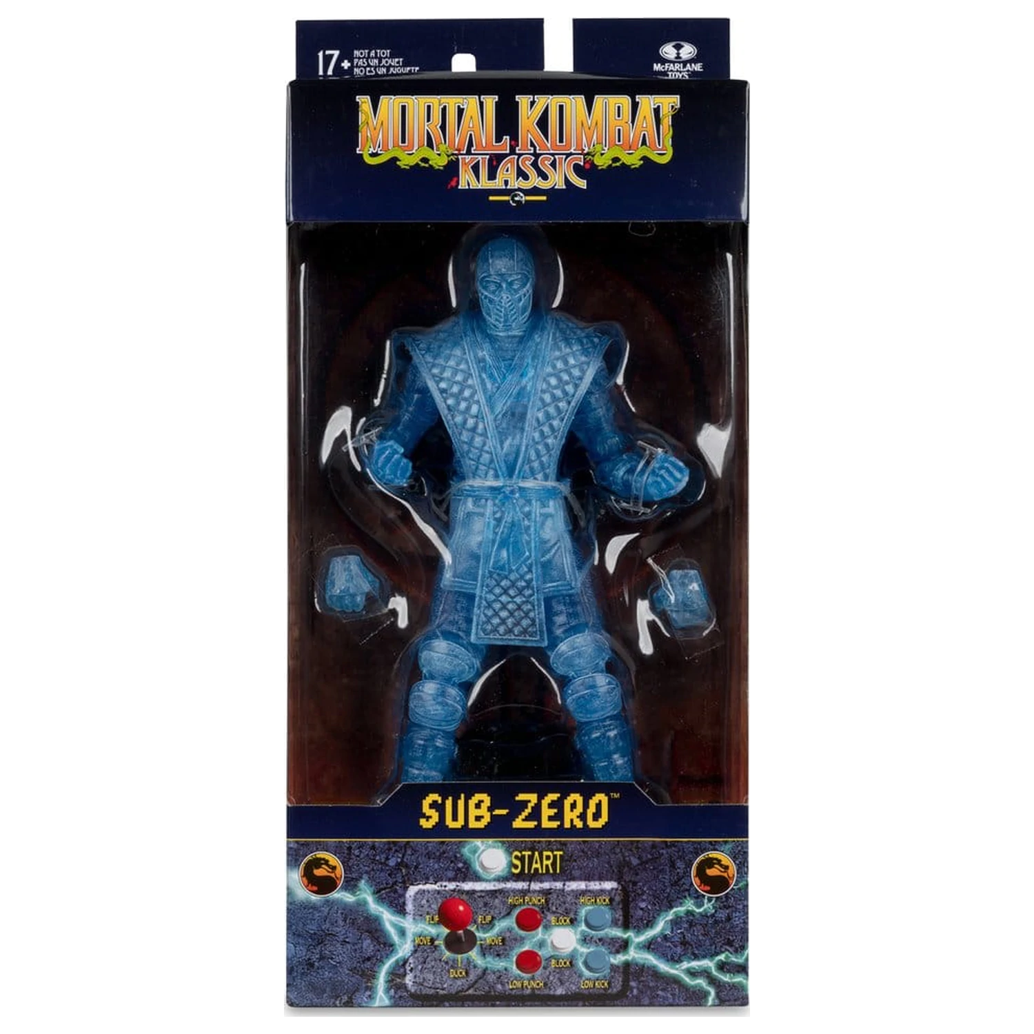 Mortal Kombat Klassic akčná figúrka Sub-Zero (Ice Clone) 18 cm produktová fotografia