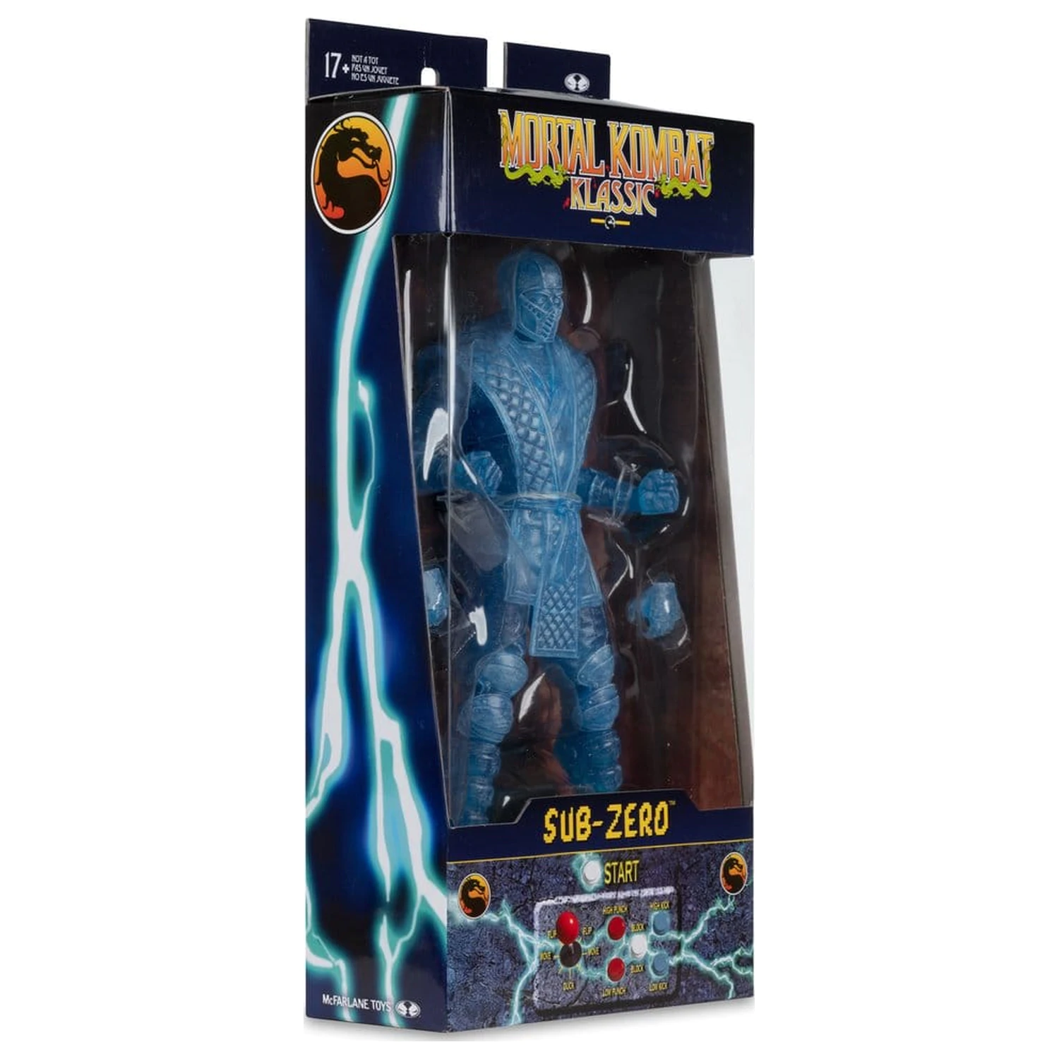 Mortal Kombat Klassic akčná figúrka Sub-Zero (Ice Clone) 18 cm produktová fotografia