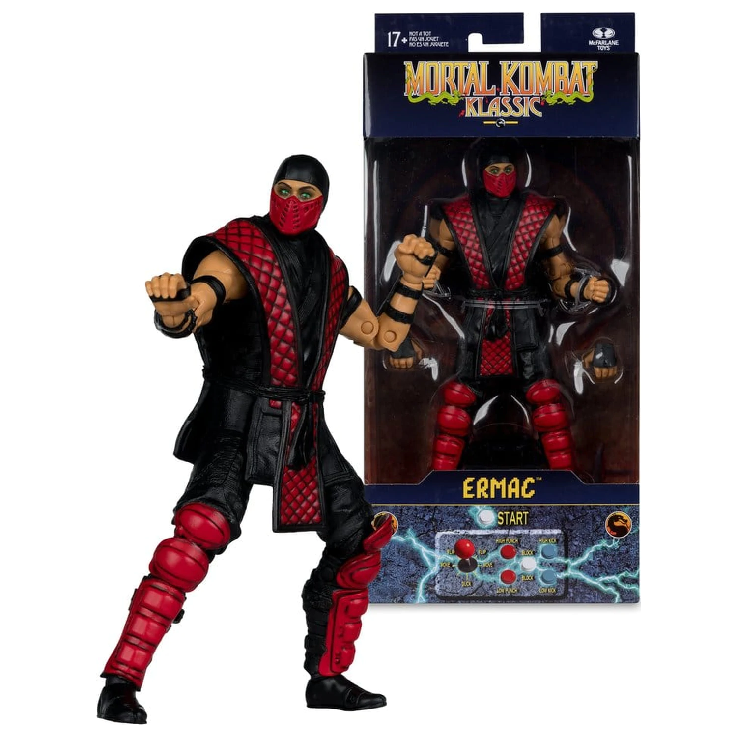 Mortal Kombat Klassics akčná figúrka Ermac 18 cm produktová fotografia