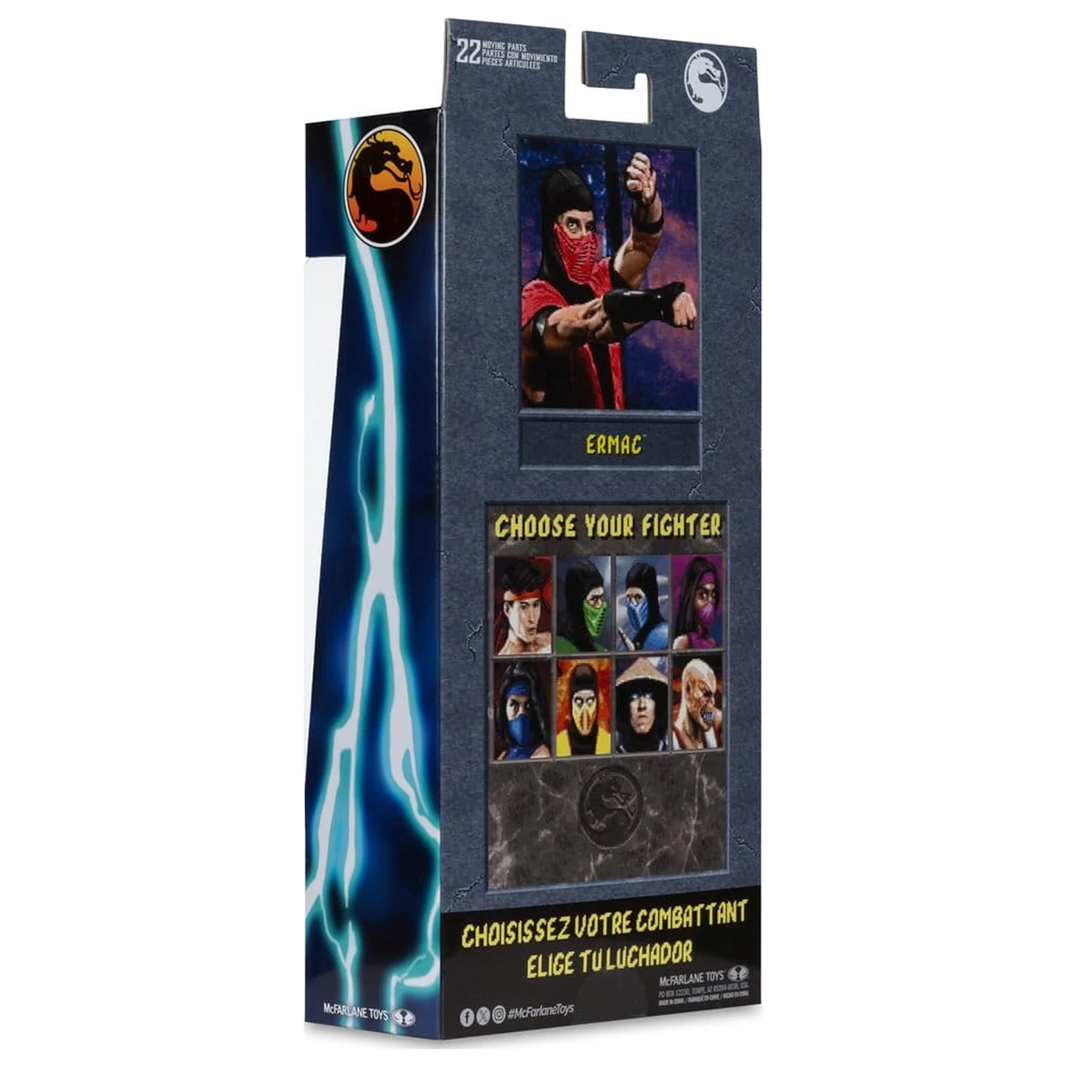 Mortal Kombat Klassics akčná figúrka Ermac 18 cm produktová fotografia