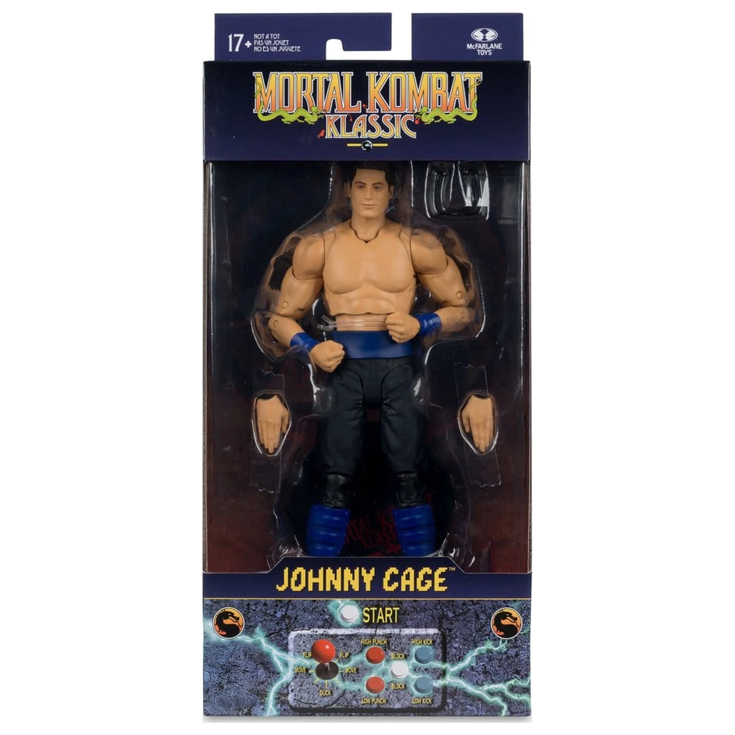 Mortal Kombat Klassics akčná figúrka Johnny Cage 19 cm produktová fotografia