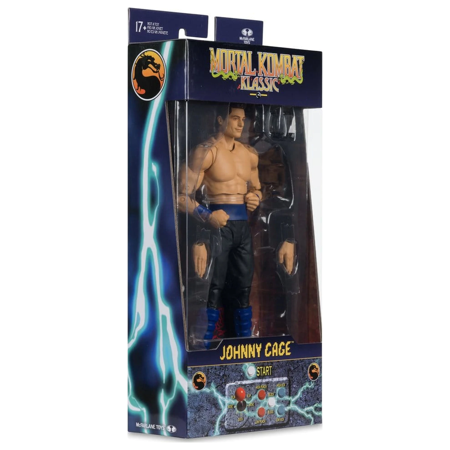 Mortal Kombat Klassics akčná figúrka Johnny Cage 19 cm produktová fotografia