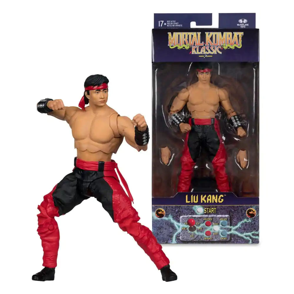 Mortal Kombat Klassics Action figúrka Liu Kang 18 cm produktová fotografia