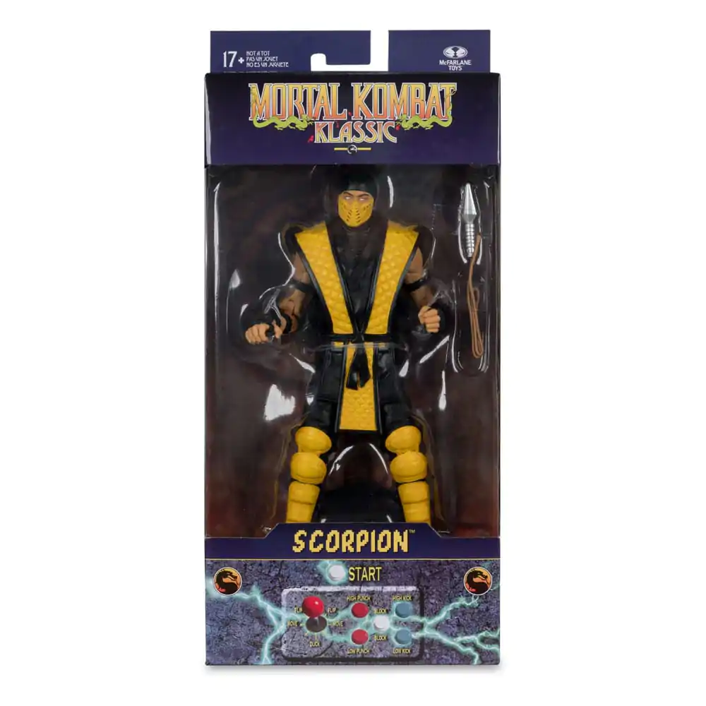Mortal Kombat Klassics akčná figúrka Scorpion 18 cm produktová fotografia