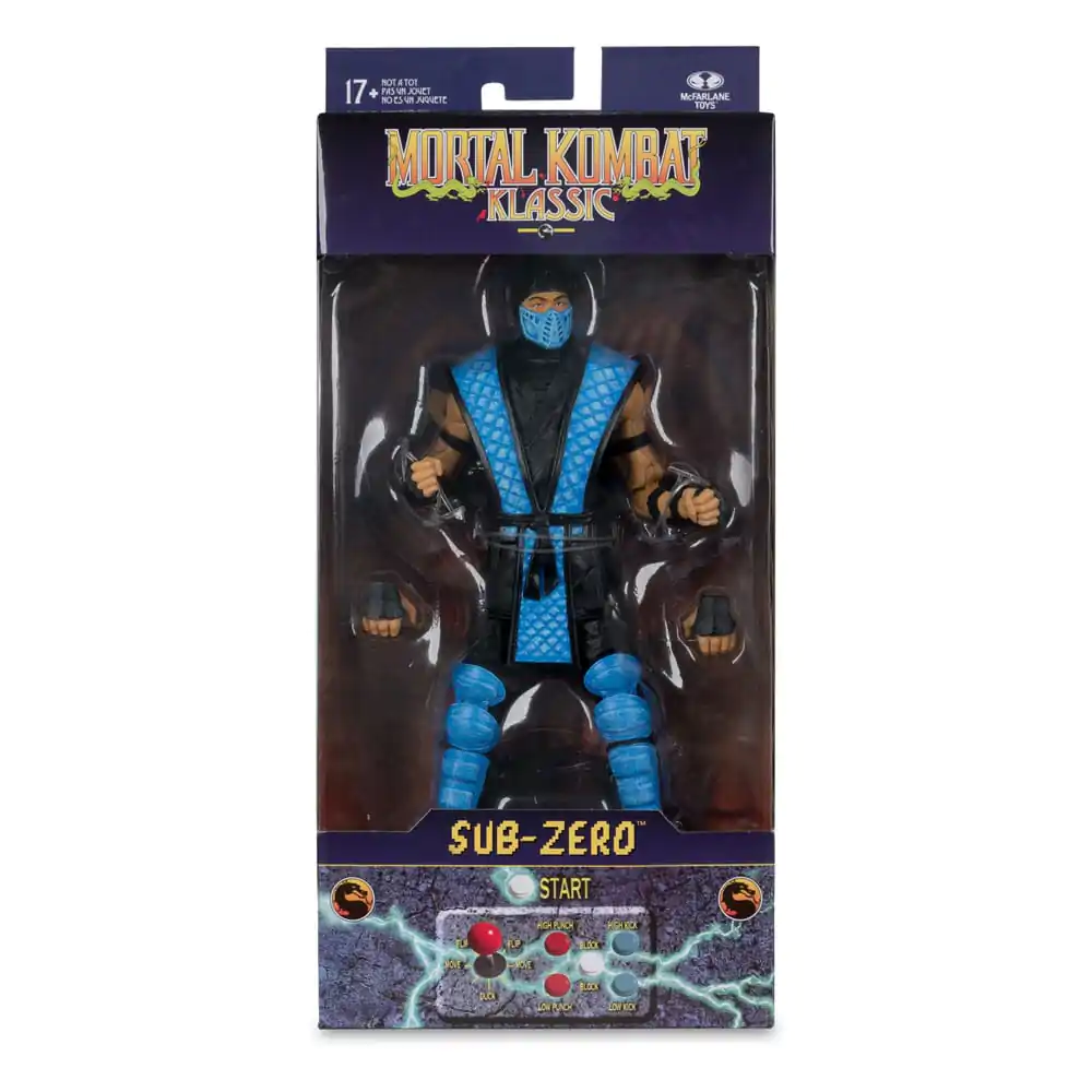 Mortal Kombat Klassics Action Figure Sub-Zero 18 cm produktová fotografia