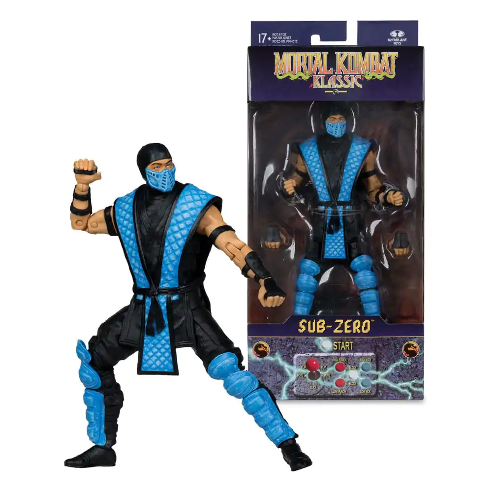 Mortal Kombat Klassics Action Figure Sub-Zero 18 cm produktová fotografia