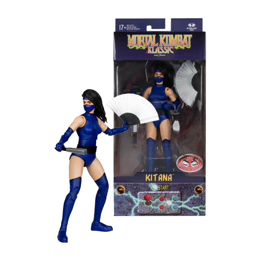 Mortal Kombat Klassiks akčná figúrka Kitana (Chase) 18 cm produktová fotografia
