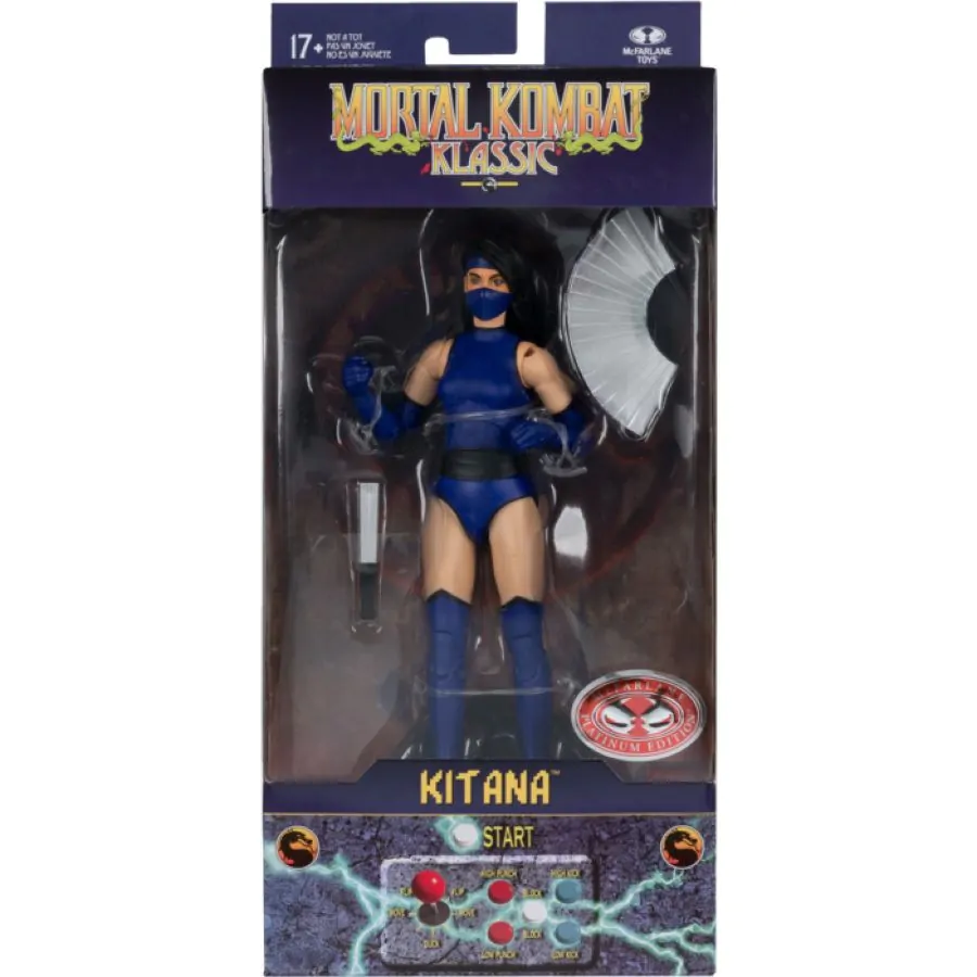 Mortal Kombat Klassiks akčná figúrka Kitana (Chase) 18 cm produktová fotografia
