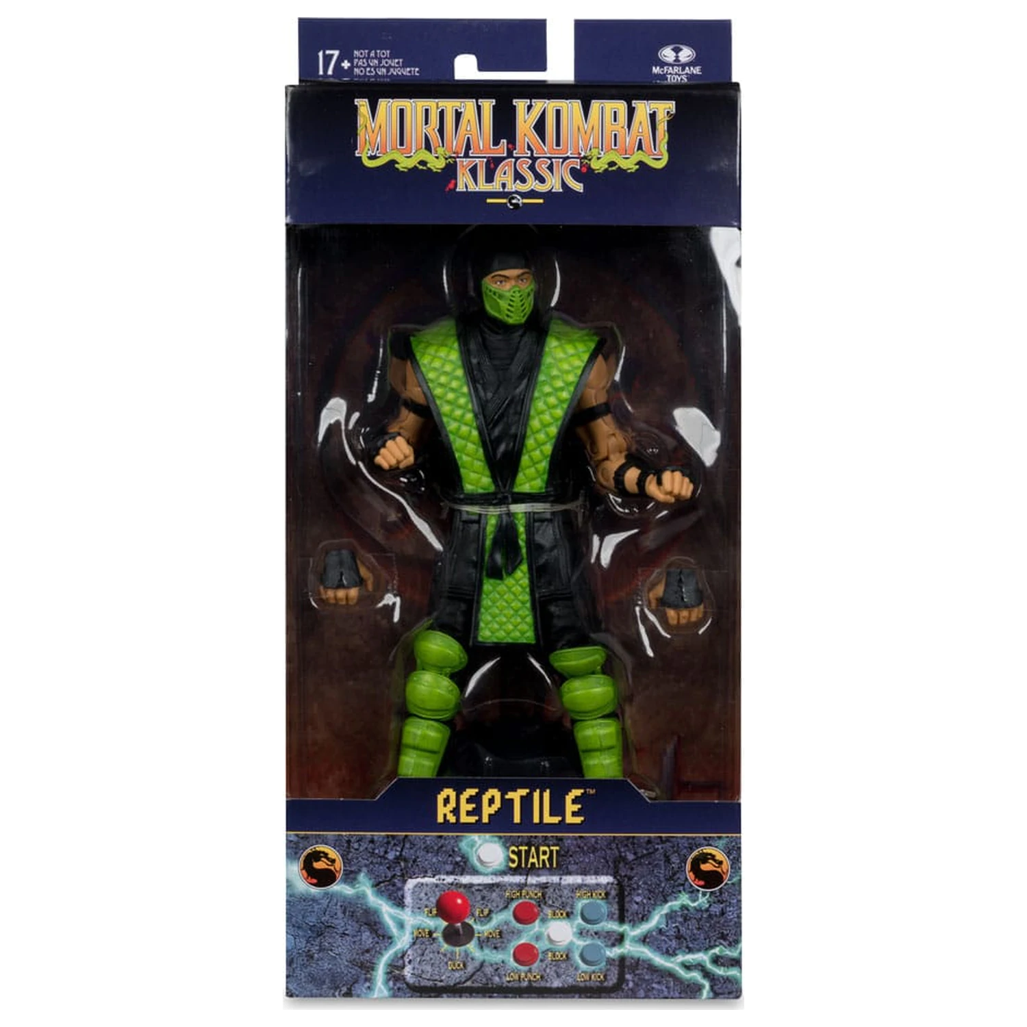 Mortal Kombat Klassiks Action Figure Reptile 18 cm produktová fotografia