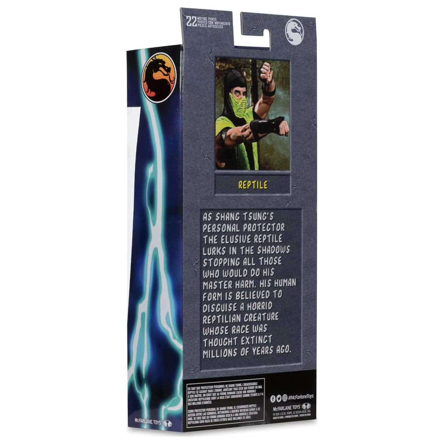 Mortal Kombat Klassiks Action Figure Reptile 18 cm produktová fotografia