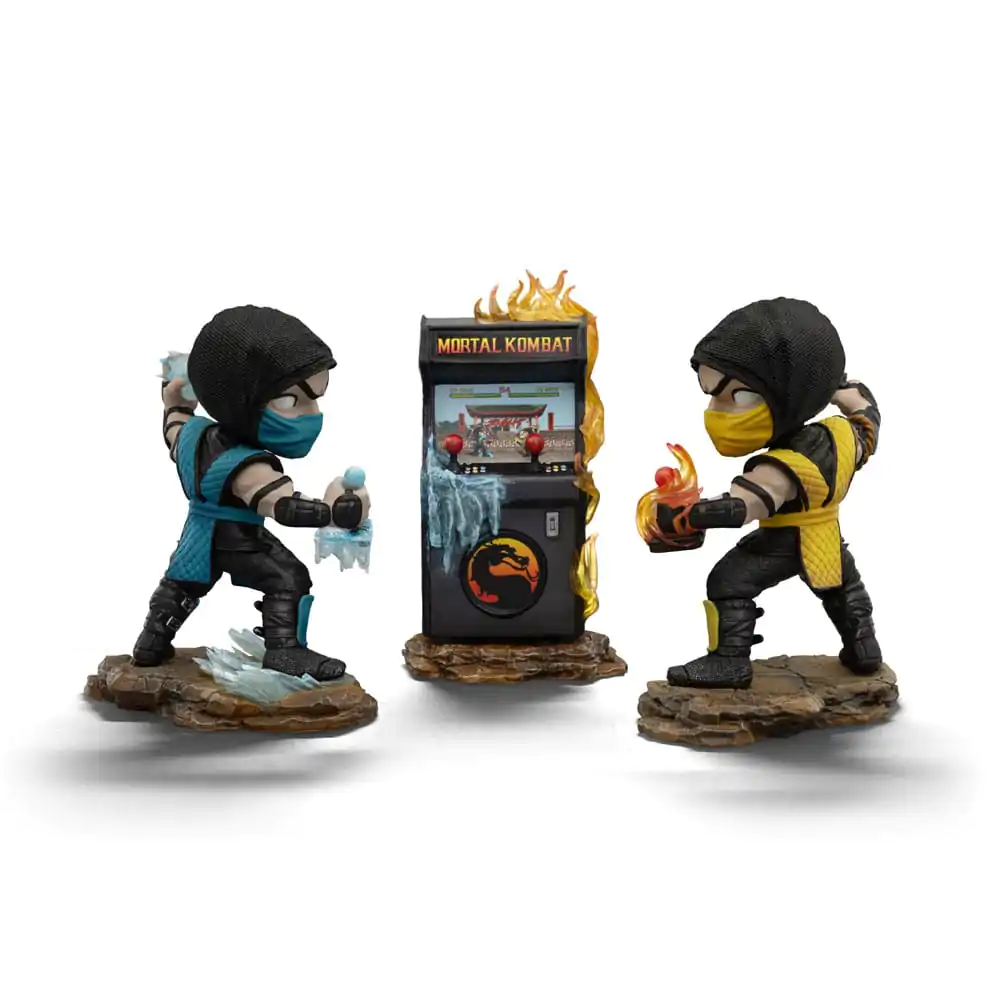 Mortal Kombat Mini Co. PVC figúrky Scorpion vs. Subzero Arcade sada 15 cm termékfotó