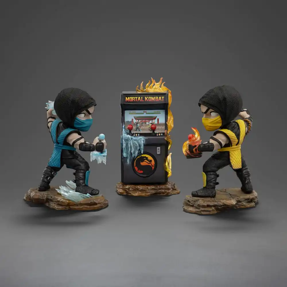 Mortal Kombat Mini Co. PVC figúrky Scorpion vs. Subzero Arcade sada 15 cm termékfotó