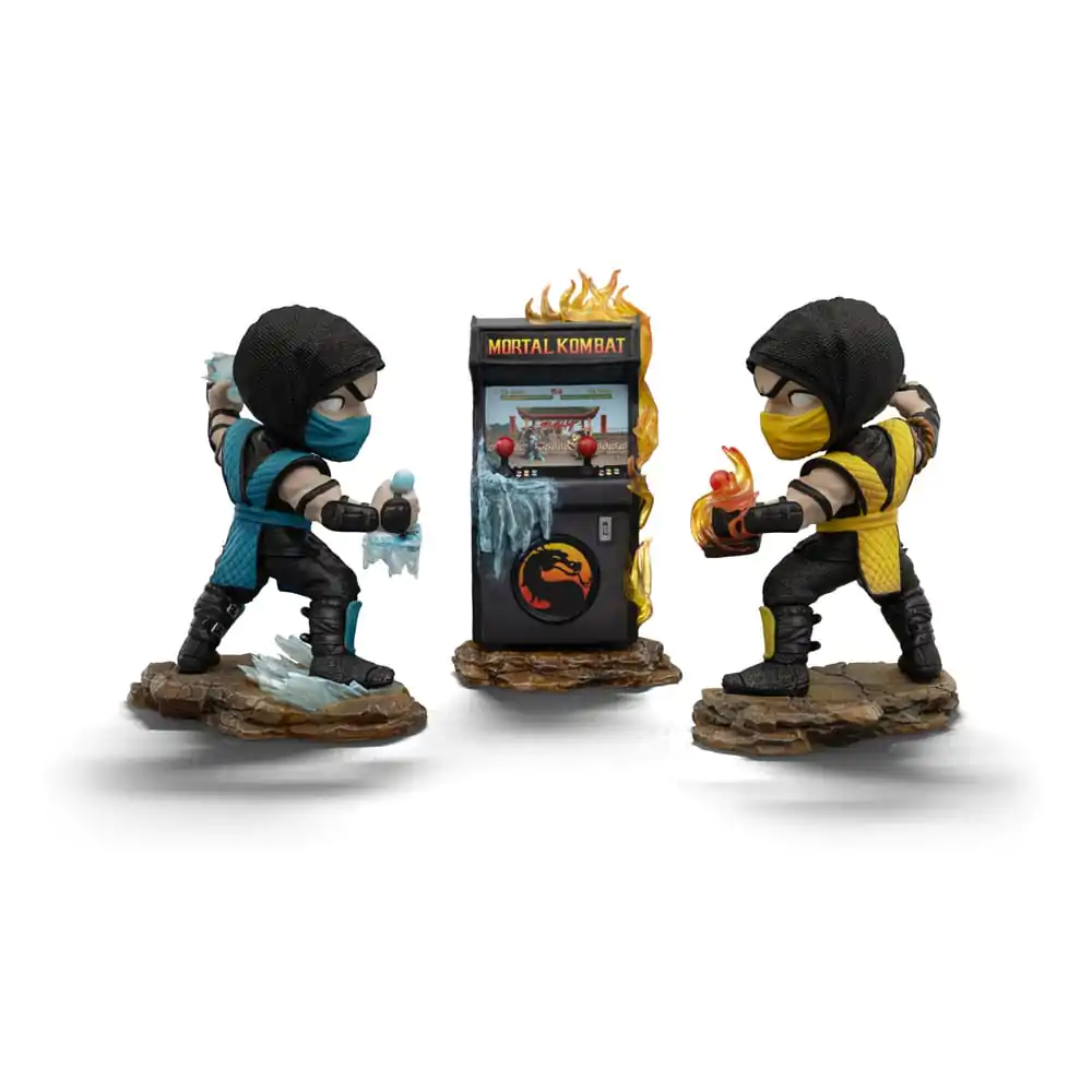 Mortal Kombat Mini Co. PVC figúrky Scorpion vs. Subzero Arcade sada 15 cm termékfotó