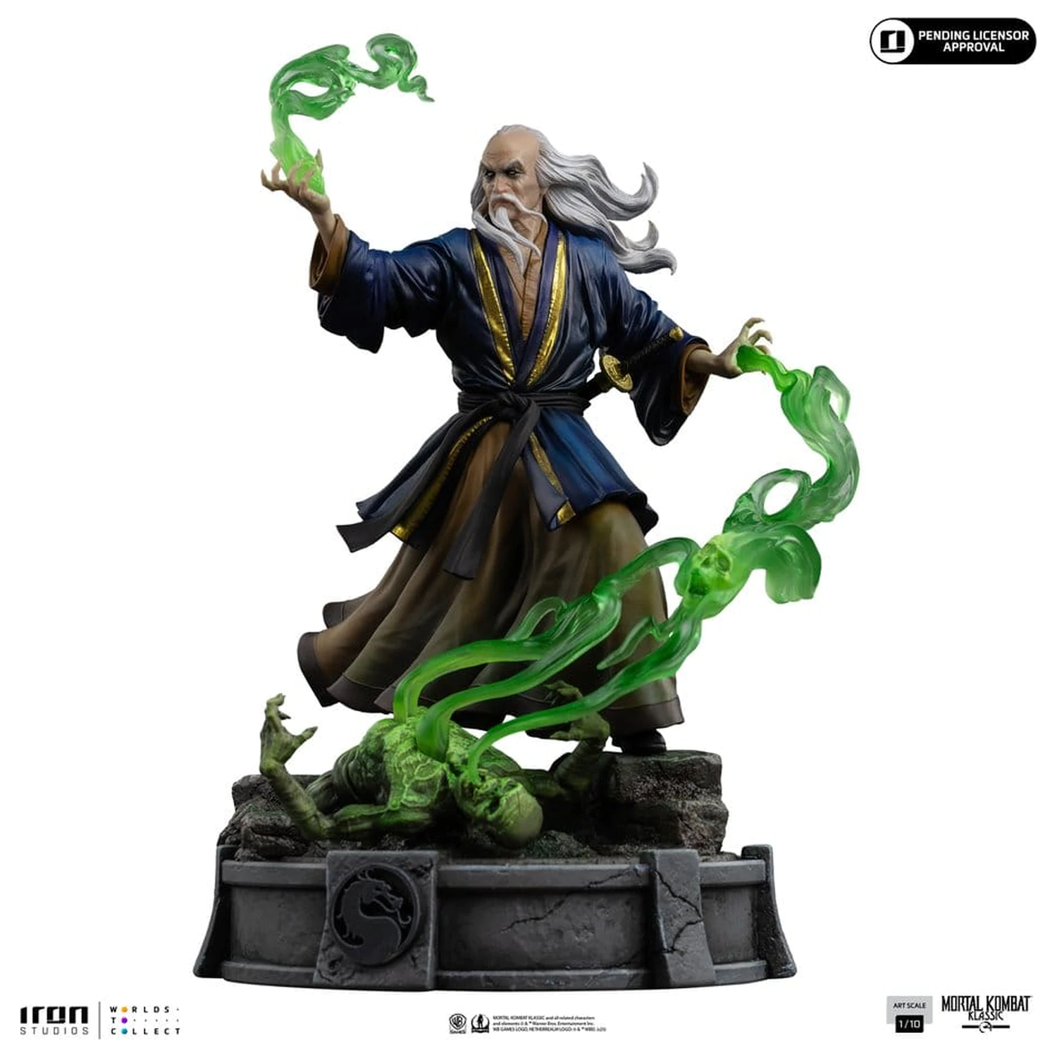 Mortal Kombat Shang Tsung Socha Art Scale 1/10 Shang Tsung produktová fotografia