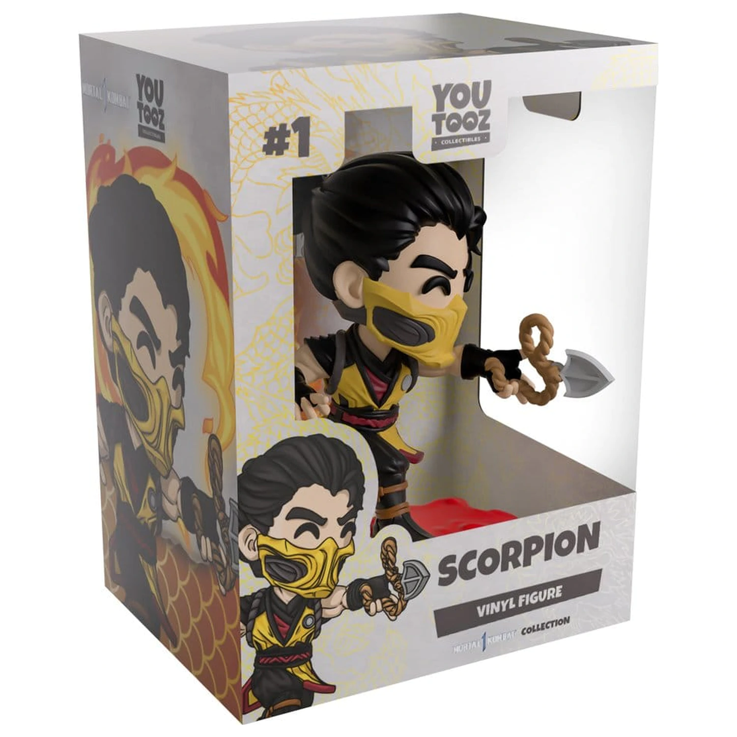 Mortal Kombat vinylová figúrka Scorpion 12 cm produktová fotografia