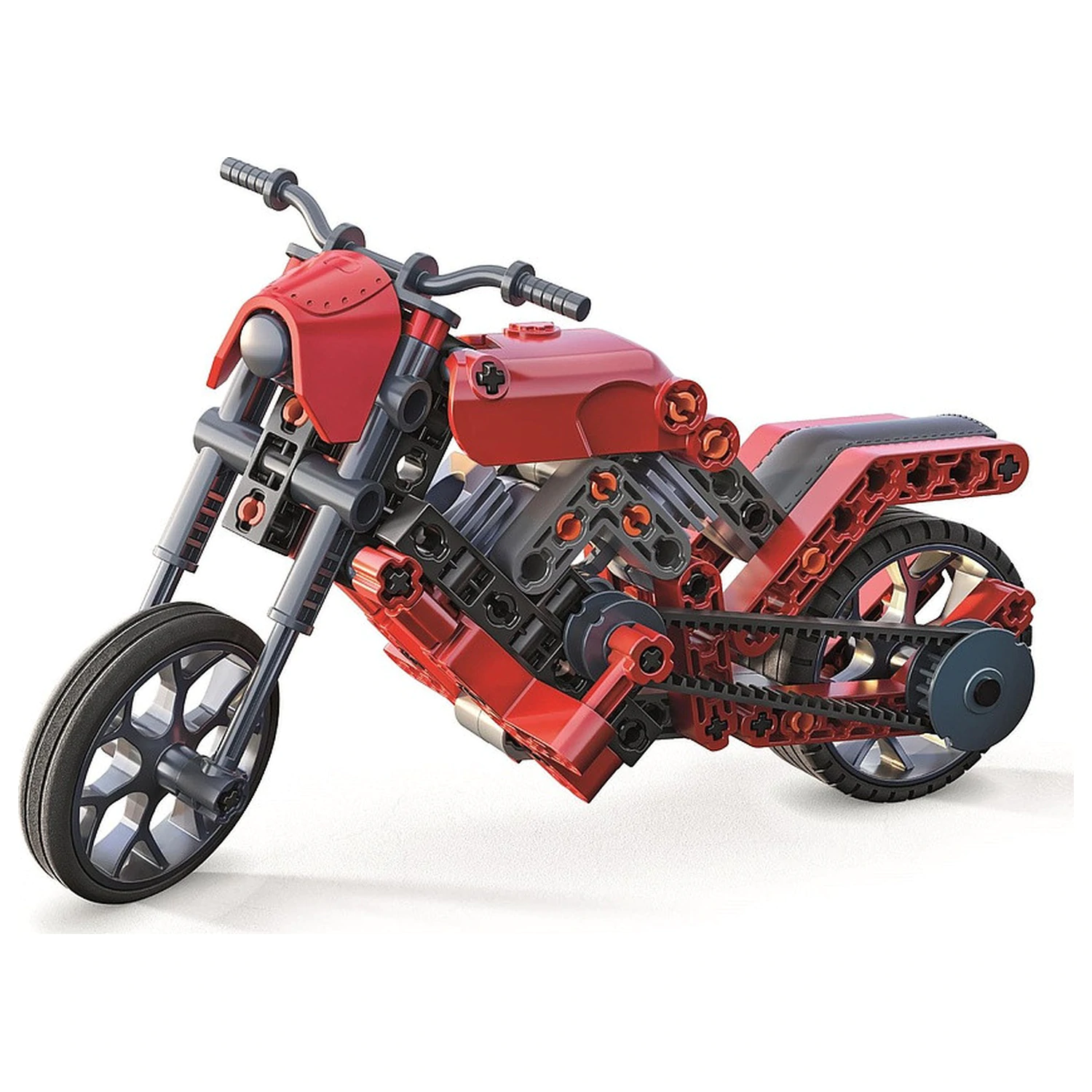 Stavebná hračka Motor a pretekárske auto Roadster a Dragster produktová fotografia