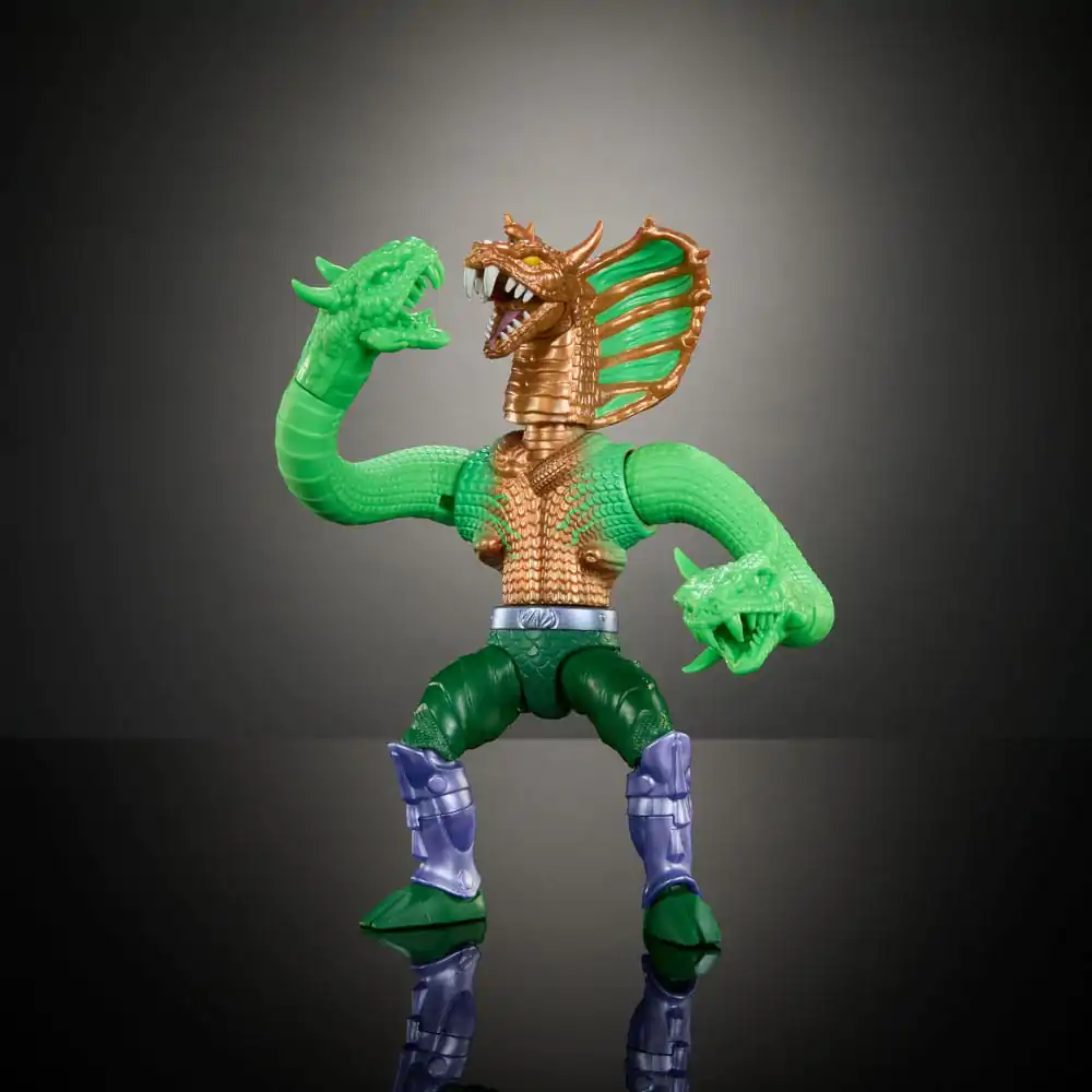 MOTU x TMNT: Turtles of Grayskull Deluxe Akčná figúrka King Hiss 14 cm produktová fotografia