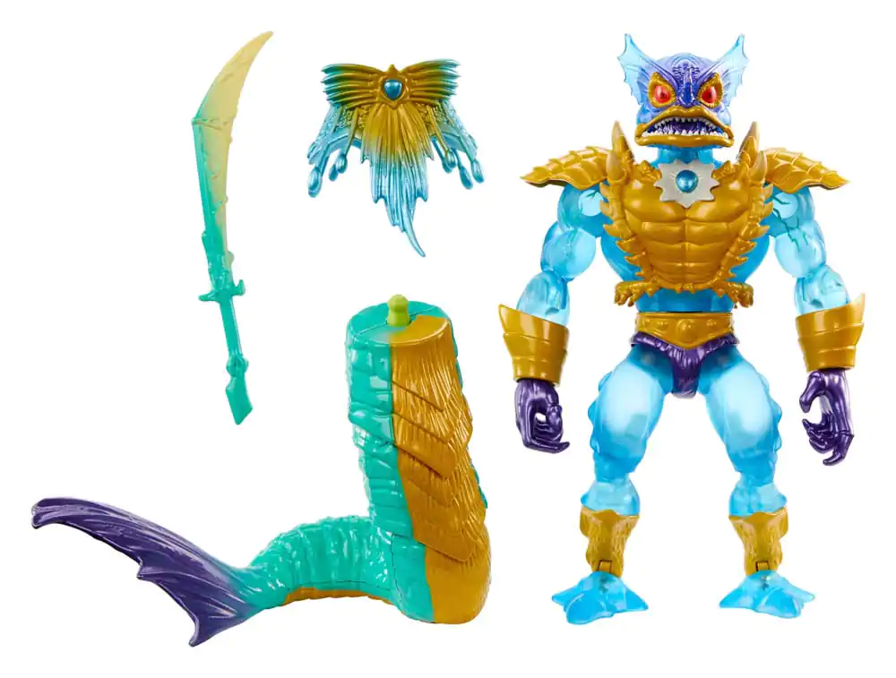 MOTU x TMNT: Turtles of Grayskull Deluxe Akčná figúrka Mer-Man 14 cm produktová fotografia
