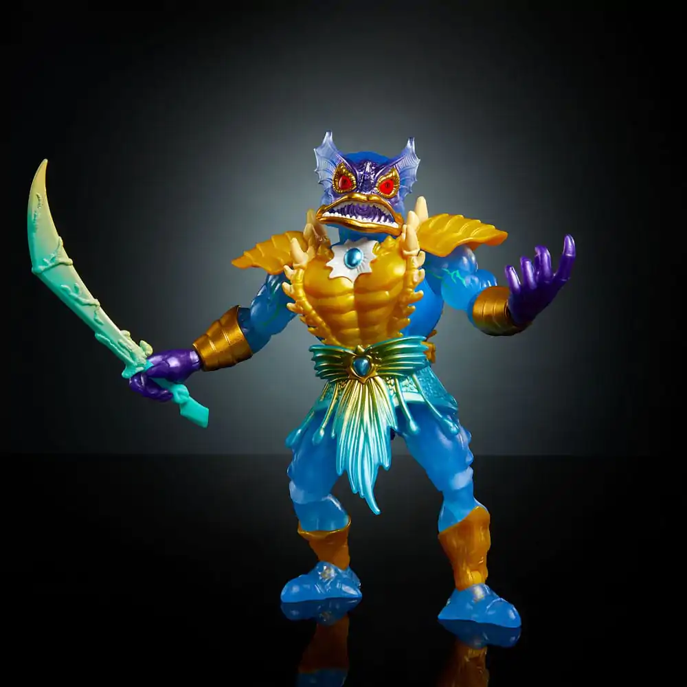 MOTU x TMNT: Turtles of Grayskull Deluxe Akčná figúrka Mer-Man 14 cm produktová fotografia