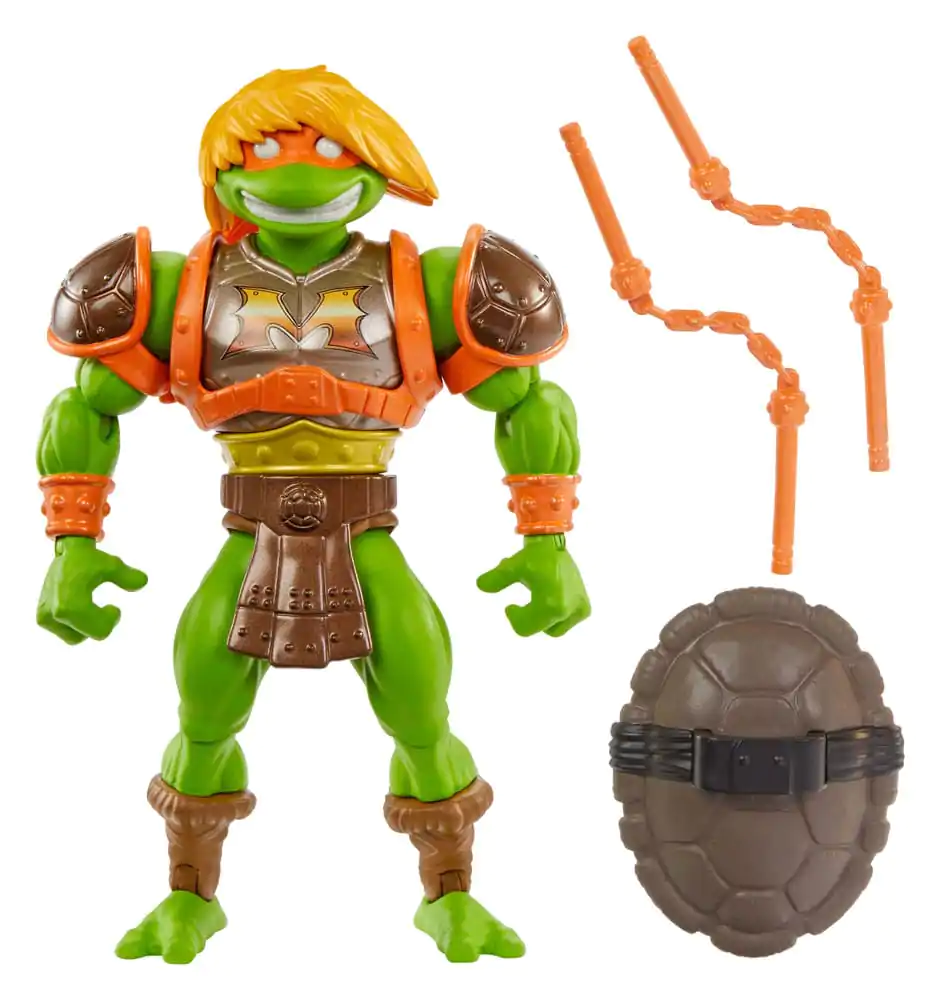 MOTU x TMNT: Figúrka Turtles of Grayskull Michelangelo 14 cm termékfotó